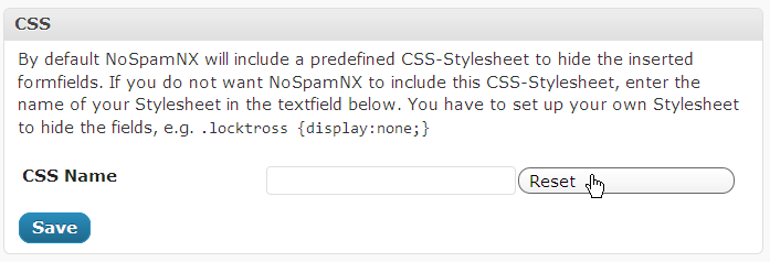 隱藏 NoSpamNX 更新後在迴響突然出現的欄位